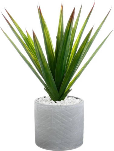 Atmosphera Aloe Vera Kunstplant In Keramische Pot 47 Cm - Kunstplanten