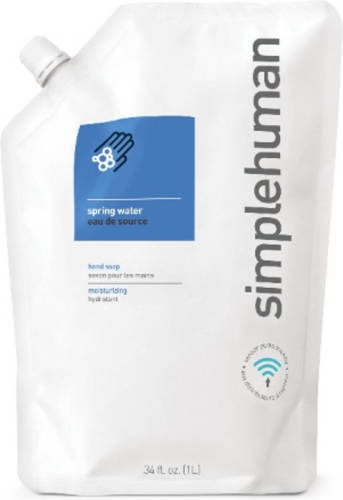 Handzeep, Navulling, Bronwater, 1 L - Simplehuman