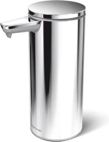 Sensor Zeepdispenser, Oplaadbaar, 266 Ml, Zilver, Glanzend - Simplehuman