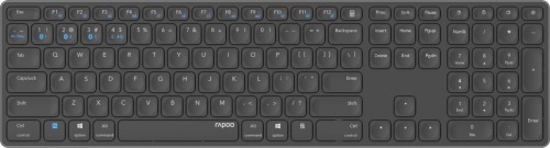 Rapoo E9800M Blade Full Size, QWERTY US Toetsenbord Grijs