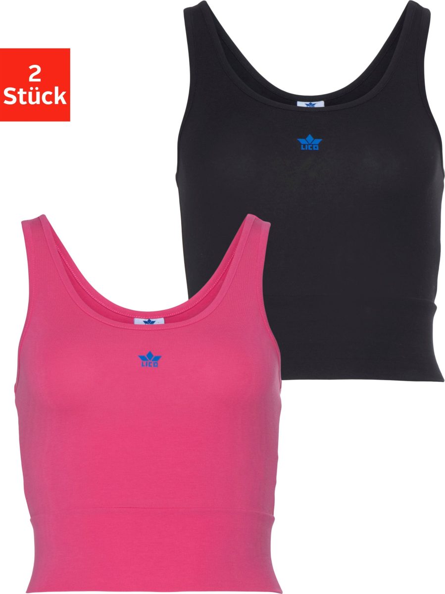 Lico Crop-top in set van 2 (Set van 2)