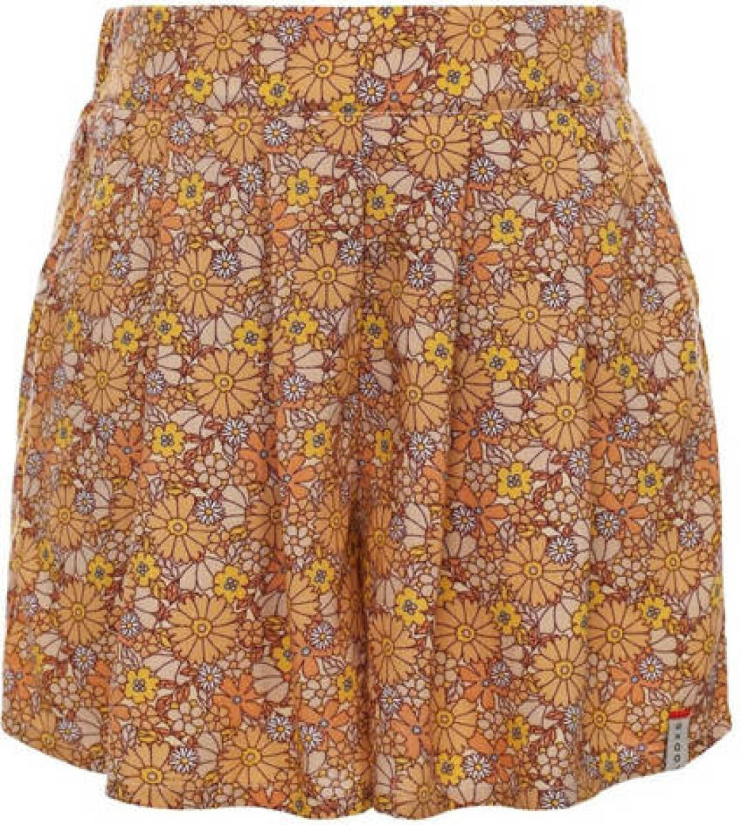 LOOXS 10sixteen gebloemde short oranje