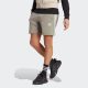 adidas Sportswear sportshort lichtgrijs/wit