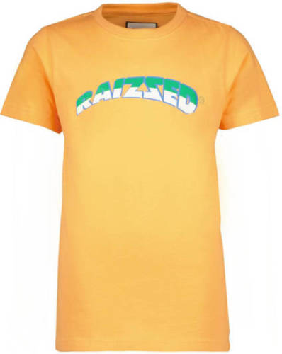 Raizzed T-shirt Djarno met logo oranje