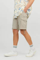 JACK & JONES PLUS SIZE regular fit cargo short JPSTMARLEY Plus Size grijs