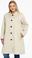 Yoek regenjas beige