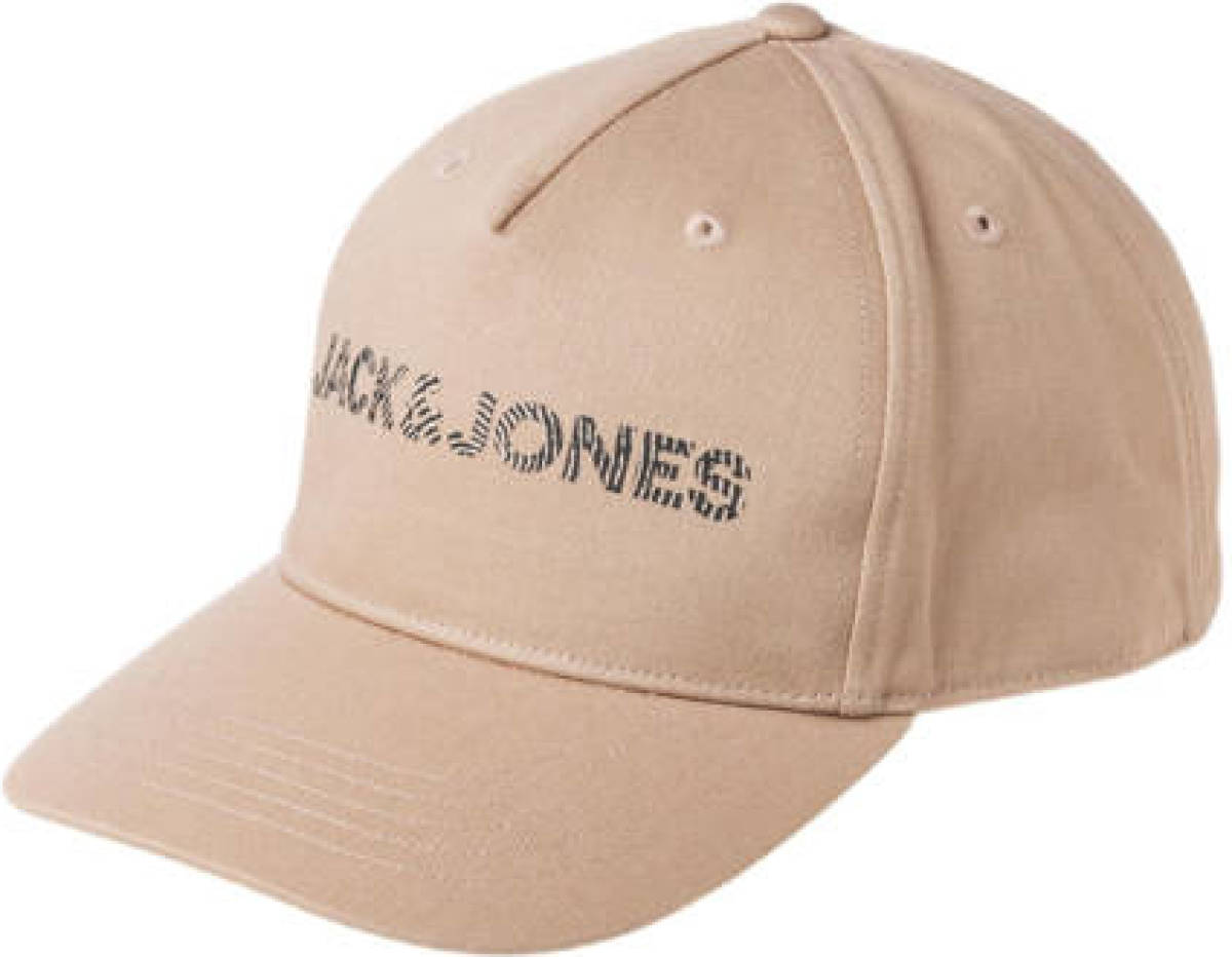Jack & Jones pet JACADRIAN met logo beige