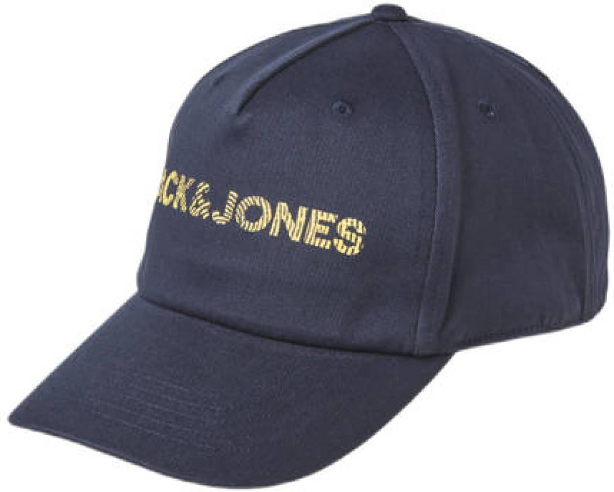 Jack & Jones pet JACADRIAN met logo donkerblauw