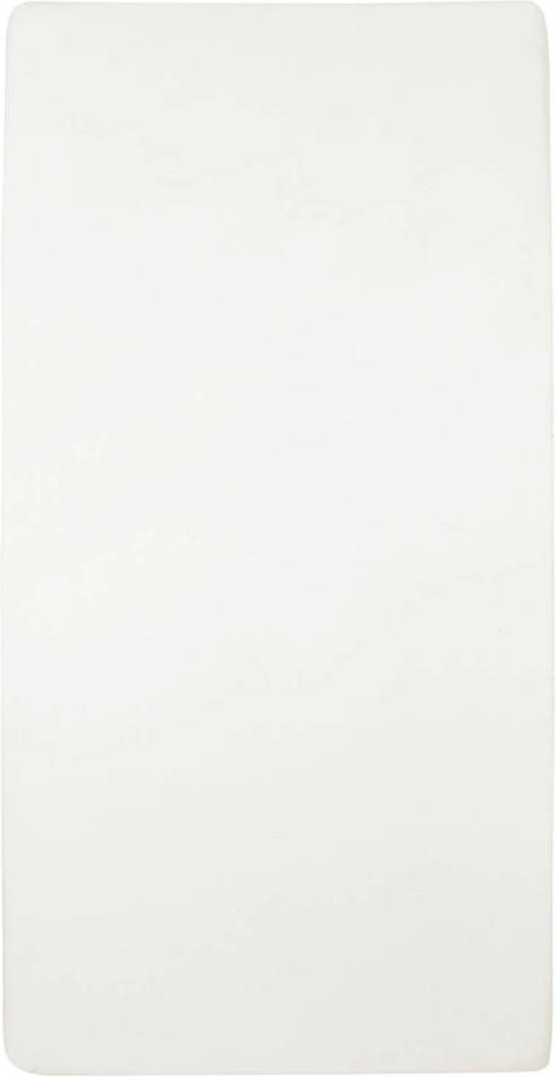 Meyco katoenen jersey hoeslaken ledikant 60x120 cm offwhite Offwhite