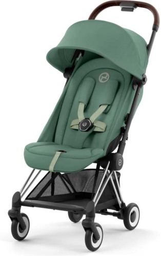 Cybex Coya Buggy - Chrome Frame - Leaf Green
