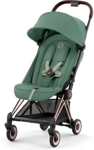 Cybex Coya Buggy - Rosegold Frame - Leaf Green