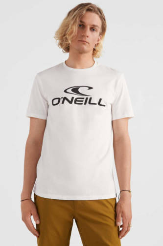 O'Neill regular fit T-shirt met logo wit