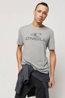 O'Neill regular fit T-shirt met logo grijs