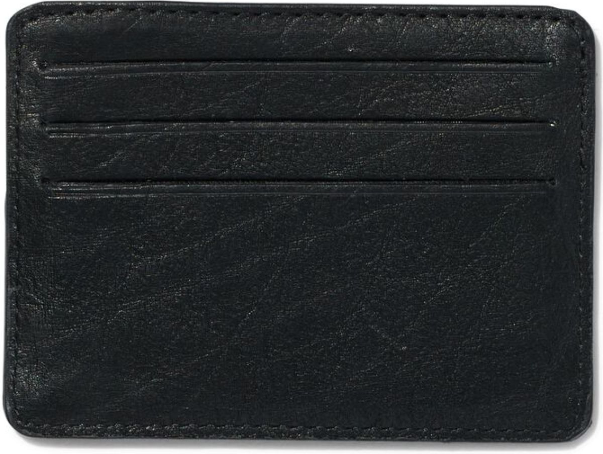 HEMA Kaarthouder Zwart Leer RFID 7.5x10