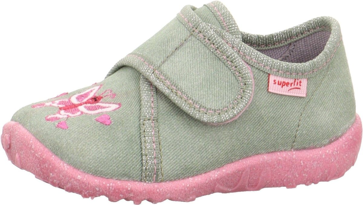 Superfit Pantoffels SPOTTY WMS: middel met klittenbandsluiting