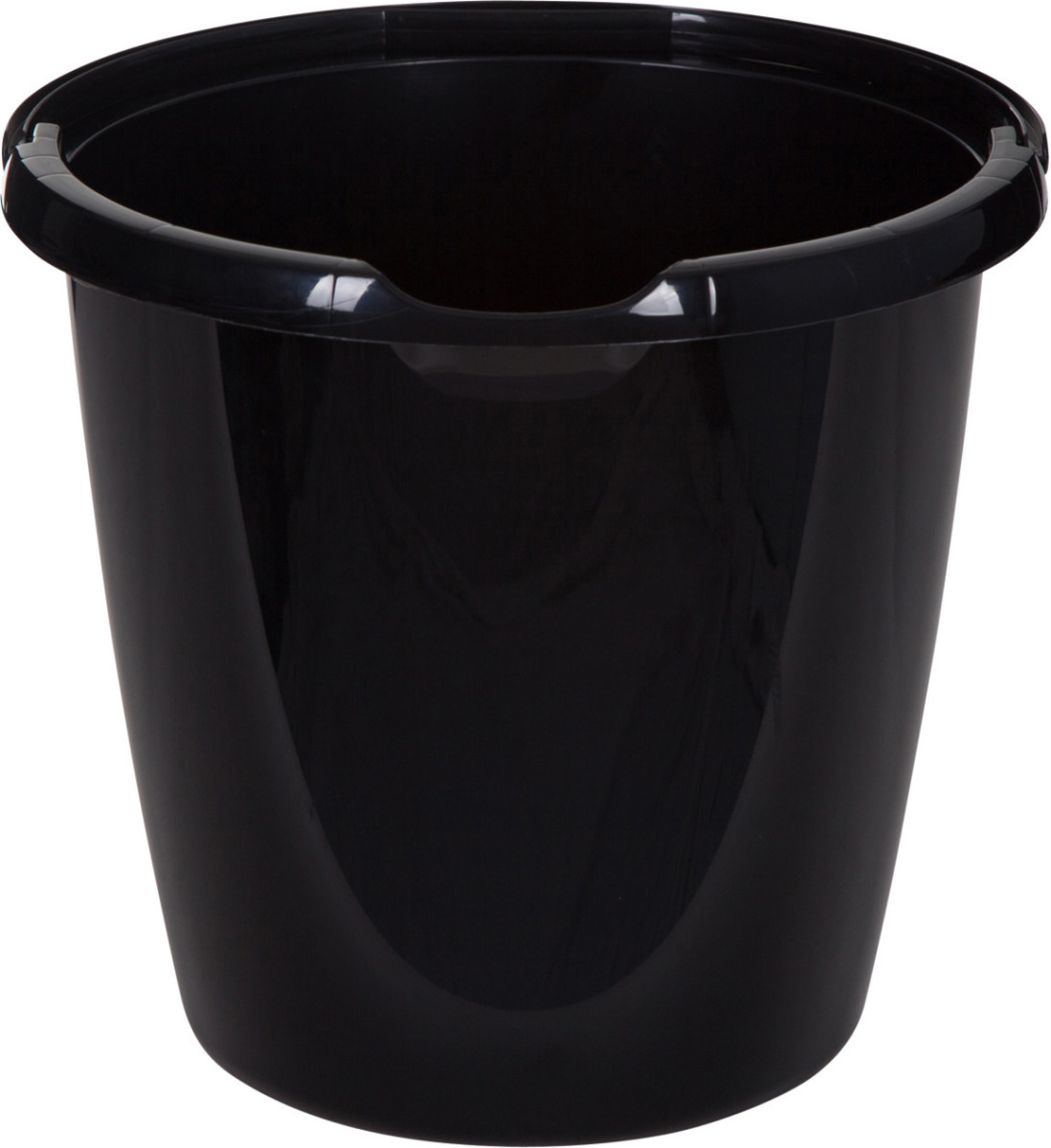 Whitefurze Emmer - 10 liter - Kunststof - Zwart - 29 x 29 x 27 cm