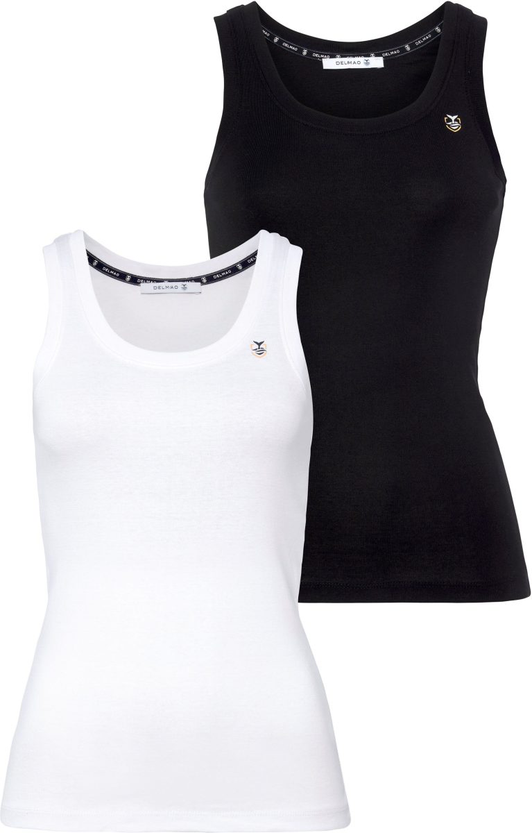 DELMAO Tanktop (voordeelset, 2-delig, Set van 2)
