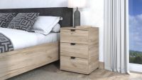 INOSIGN my home Nachtkastje Duero met 3 laden, breedte 45 cm