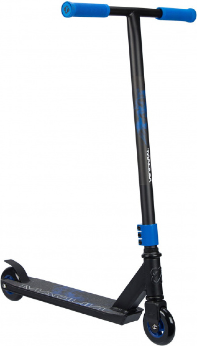 Nijdam stuntstep Blue Smoke Unisex Voetrem Zwart/Blauw