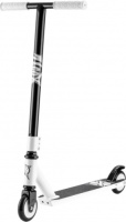 Xootz stuntstep Junior Voetrem Zwart/Wit
