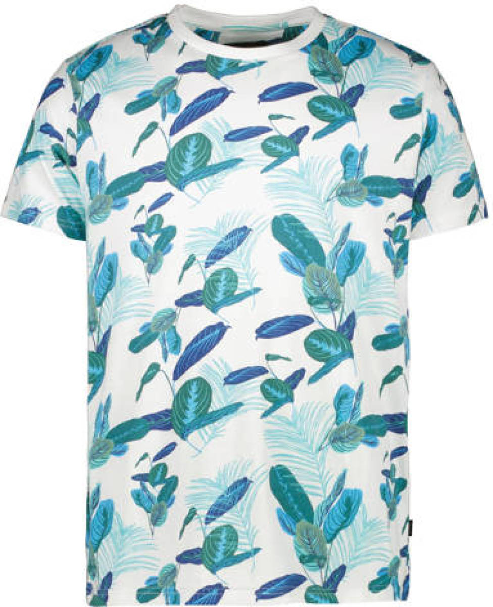 Cars T-shirt NYLO met all over print white