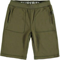 SuperRebel sweatshort Azul donkergroen