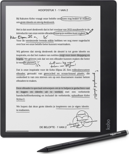 Kobo e-reader Elipsa 2E + Styluspen