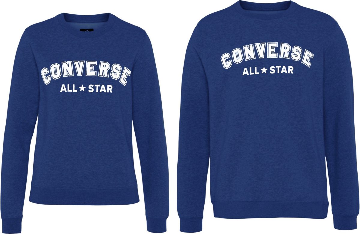 Converse Sweatshirt UNISEX ALL STAR BRUSHED BACK FLEECE (1-delig)