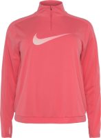 Nike Runningshirt Dri-FIT Swoosh Women's Half-Zip Long Sleeve Top (Plus)