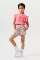 Noppies short Pelaha met all over print ecru