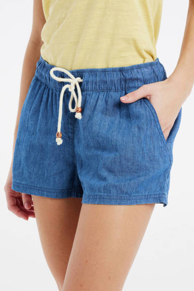 Protest straight fit short PRTFOUNTAIN blauw