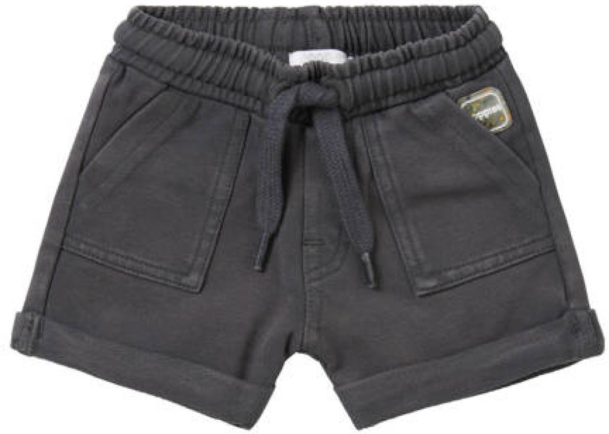 Noppies baby regular fit short Marcus grijs