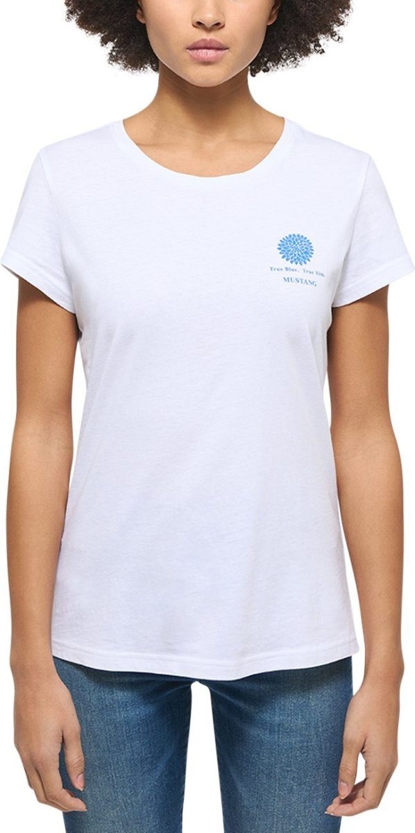 Mustang T-shirt Style Alexia C Chestprint