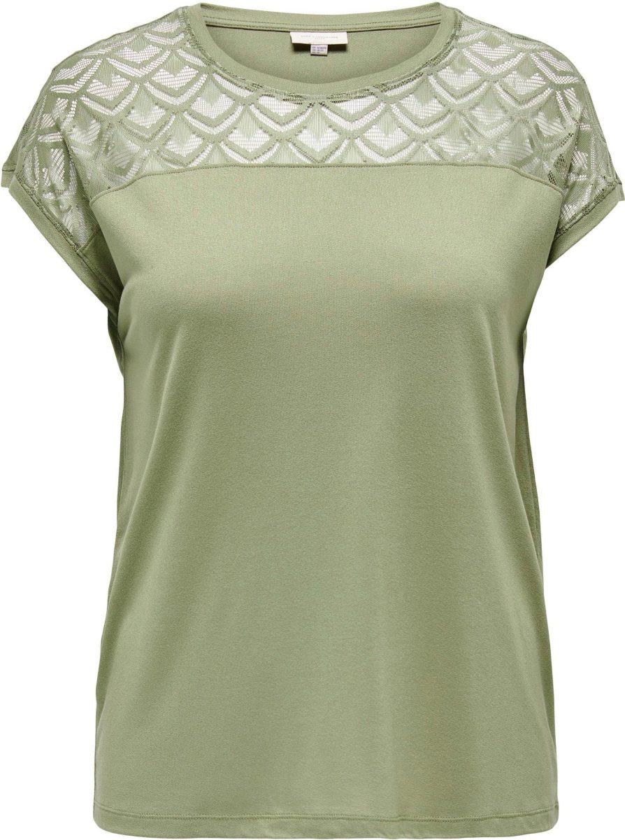 ONLY CARMAKOMA Kanten shirt