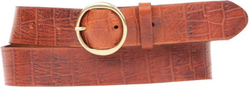 Legend leren riem cognac