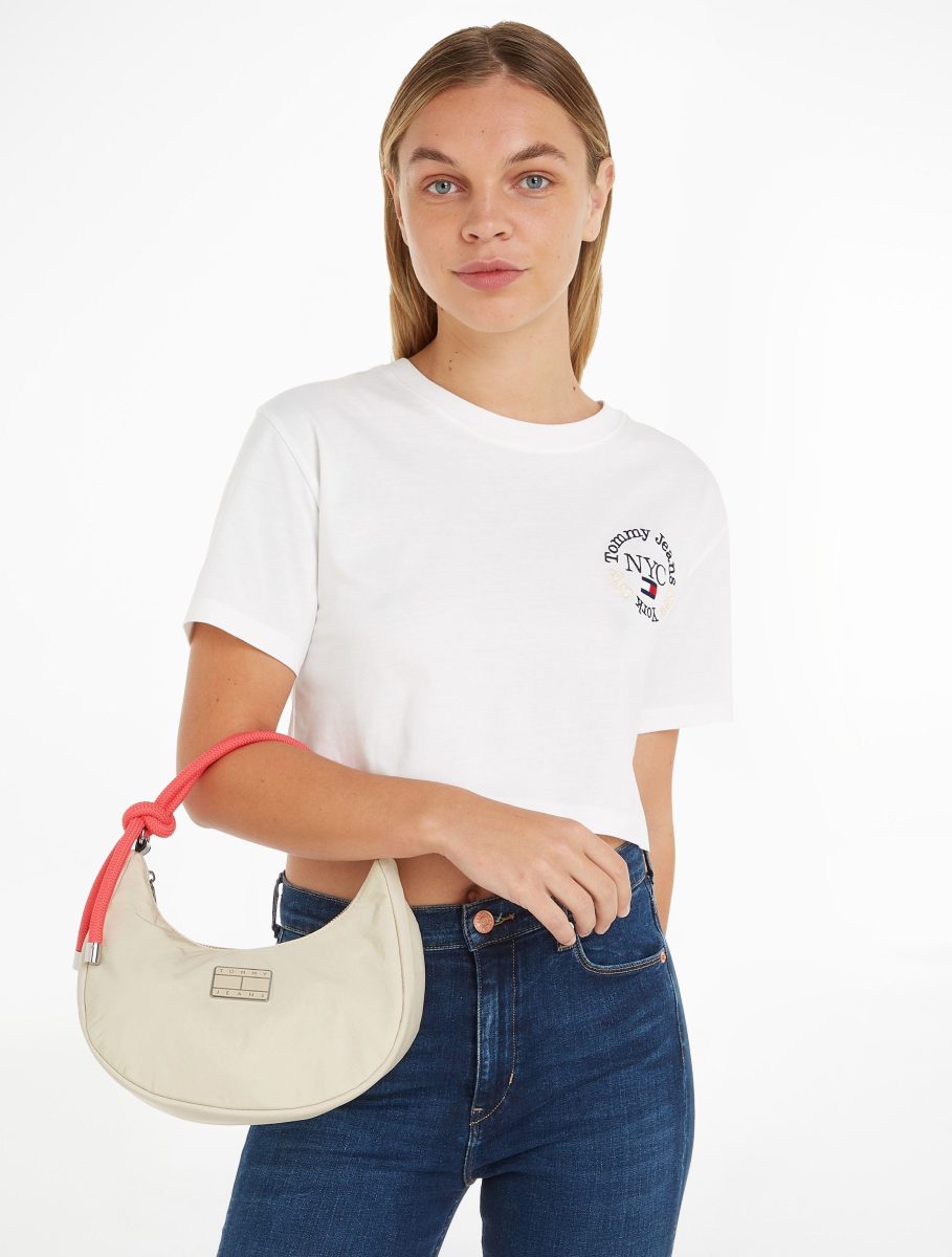 Tommy Jeans schoudertas zand