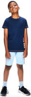Retour Denim T-shirt Italo met backprint donkerblauw