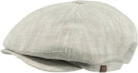 Barts flatcap Jamaica lichtgrijs