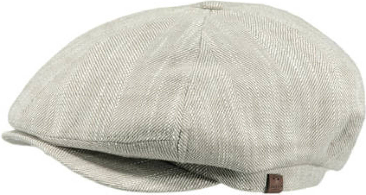 Barts flatcap Jamaica lichtgrijs