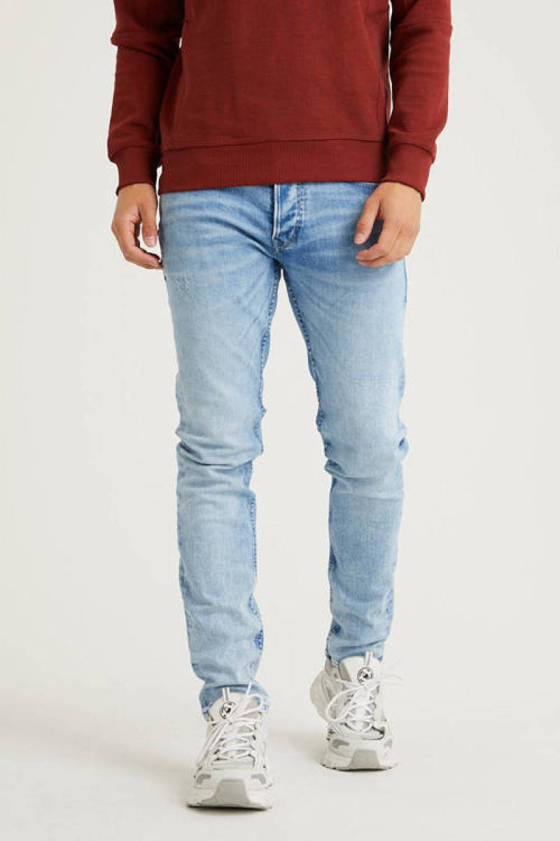 Chasin' slim fit jeans Ego Crawford light blue acid