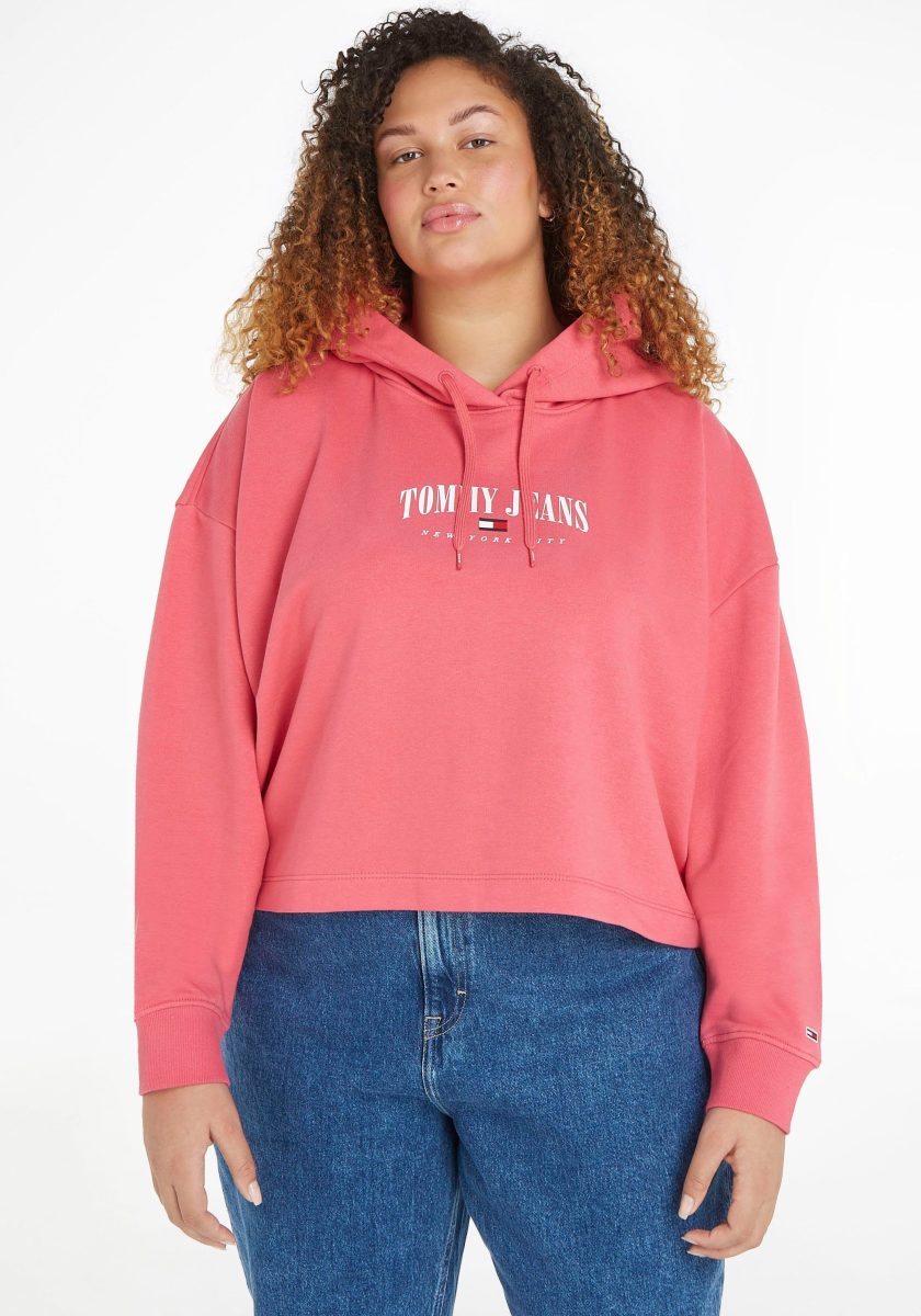 Tommy Jeans Curve Hoodie TJW CRV RLX ESSENTIAL LOGO 2HOOD
