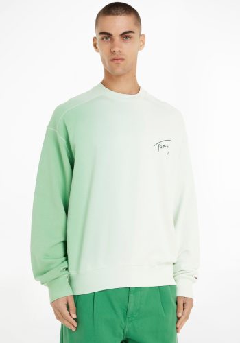 Tommy Jeans Sweatshirt TJM BOXY DIP DYE SIGNATURE CREW