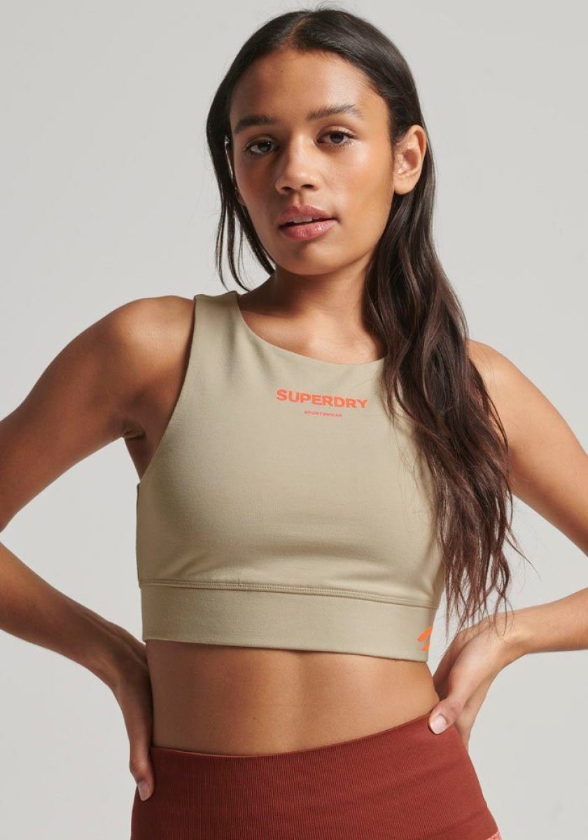 Superdry Crop-top CODE CORE SPORT BRA TOP