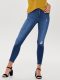 Only skinny jeans Blush donkerblauw