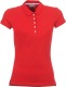 Tommy hilfiger polo slim fit rood