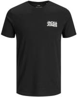 Jack & Jones ESSENTIALS T-shirt Jjecorp met logo zwart