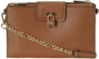 Michael Kors leren crossbody tas Ruby Small cognac
