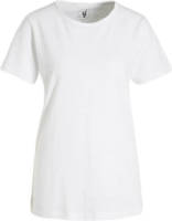 anytime raw edge T-shirt wit