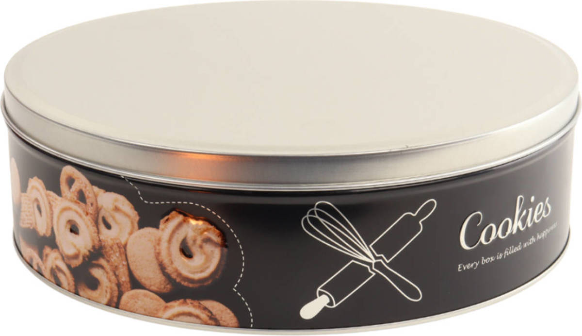Orange85 Koekjestrommel - Koektrommel - Zwart
