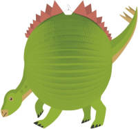 Amscan Dinosaurus Bol Lampion 25 Cm - Feestlampionnen